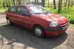 2000 CLIO GRANDE RN RED 12 MONTH MOT