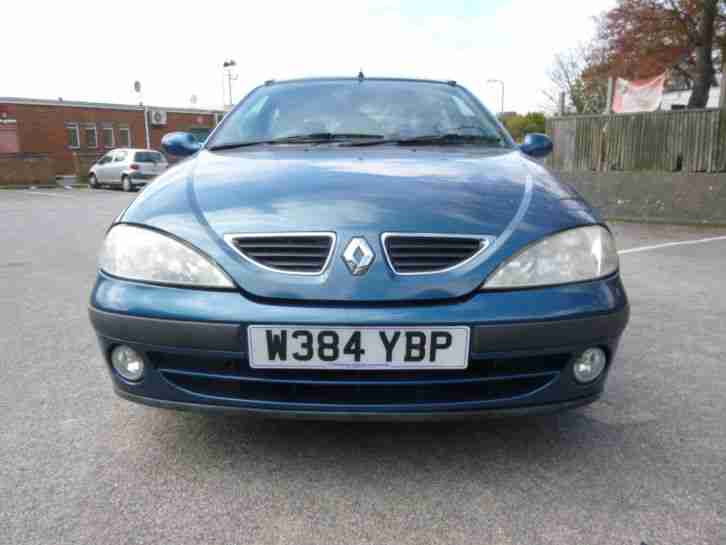 2000 MEGANE 1.6cc RT ALIZE AUTO BLUE