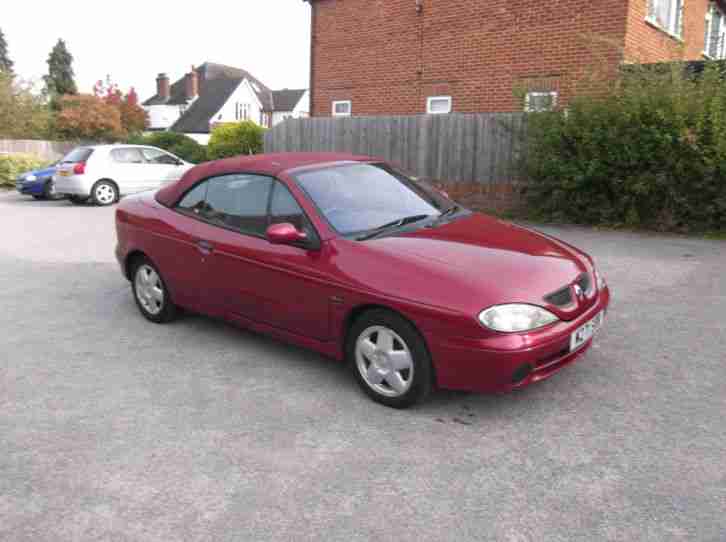 2000 MEGANE CONVERTIBLE SOFT TOP