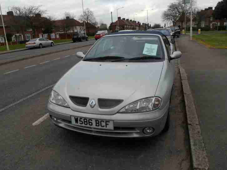 2000 MEGANE COUPE 1.6 SILVER