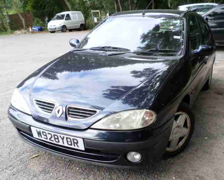 2000 RENAULT MEGANE RT SPORT ALIZE A BLUE