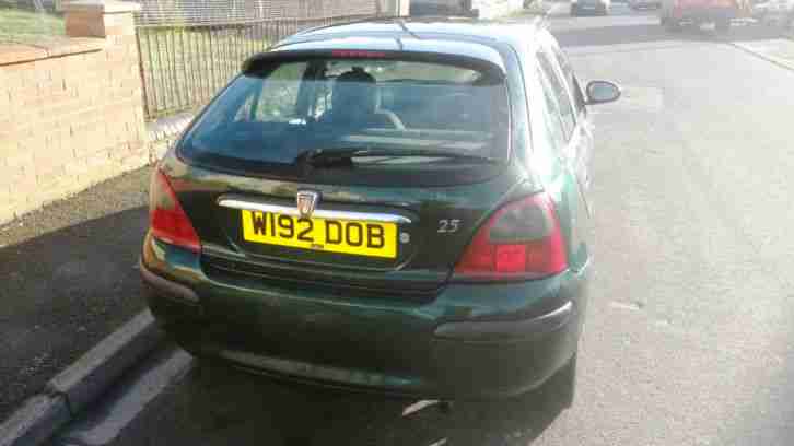 2000 ROVER 25 1.4 PETROL MANUAL GREEN 12 MONTHS MOT EXCELLENT