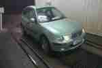 2000 25 I 16V GREEN 1.4 1400cc Full MOT