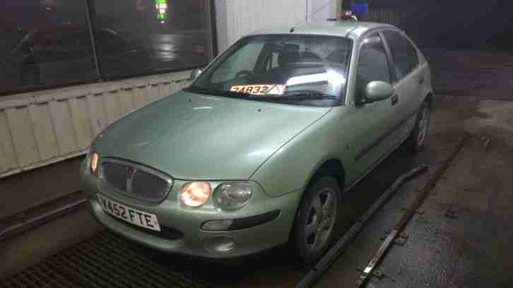 2000 ROVER 25 I 16V GREEN 1.4 1400cc Full MOT drives spot on may consider cheap