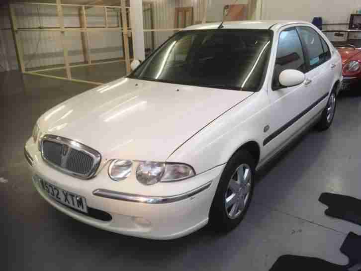 2000 ROVER 45 IL TURBO DIESEL WHITE, TOW BAR, 11 MONTH MOT, FULL SERVICE HISTORY
