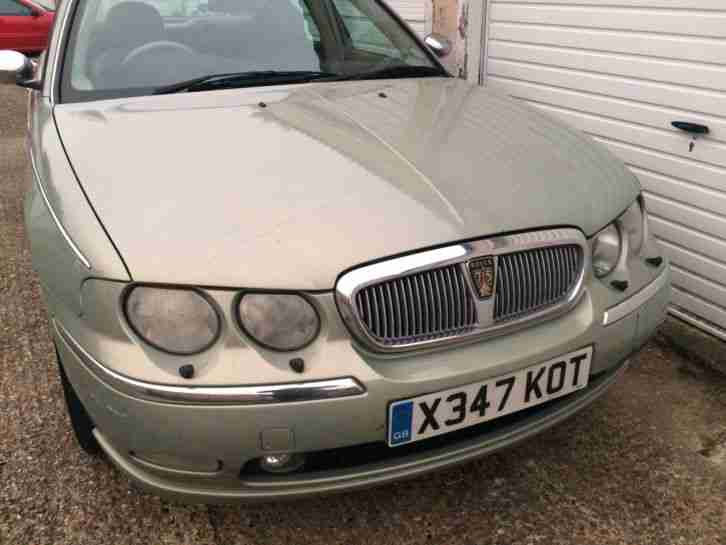 2000 ROVER 75 CONNOISSEUR SE AUTO GREEN SPARES OR REPAIR NO MOT!!!