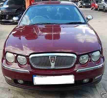 2000 ROVER 75 CONNOISSEUR SE AUTOMATIC RED. Leather interiors. 12 months MOT