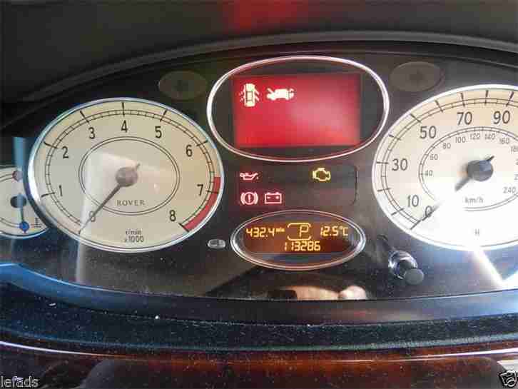 2000 ROVER 75 CONNOISSEUR SE AUTOMATIC RED. Leather interiors. 12 months MOT
