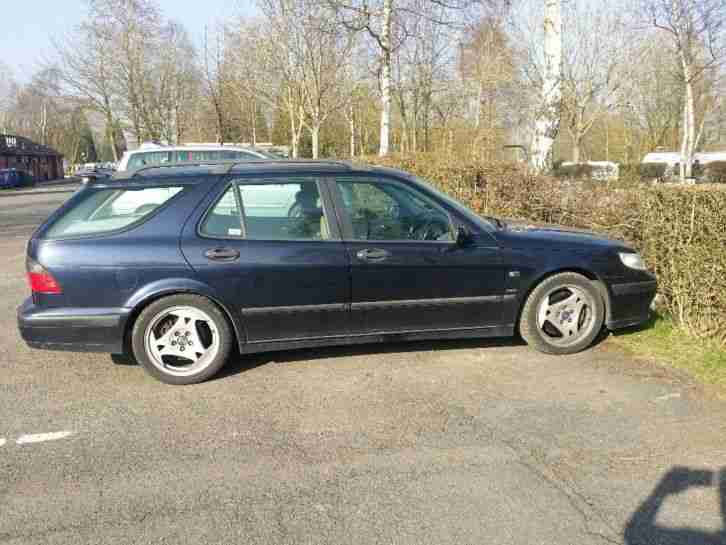 2000 SAAB 9-5 AERO AUTO BLUE Bid from 1p NO RESERVE