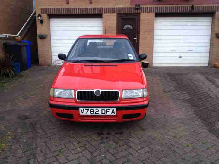 2000 SKODA FELICIA L RED 66,000 MILES