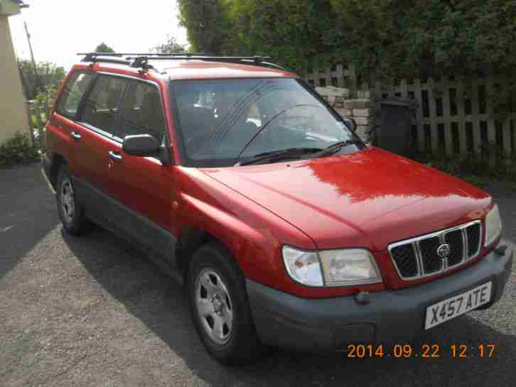 2000 FORESTER GLS RED GREY