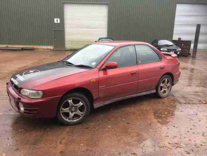 2000 IMPREZA SPORT AWD RED 12 months