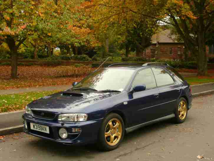 2000 SUBARU IMPREZA TURBO 2000 AWD BLUE WAGON ESTATE