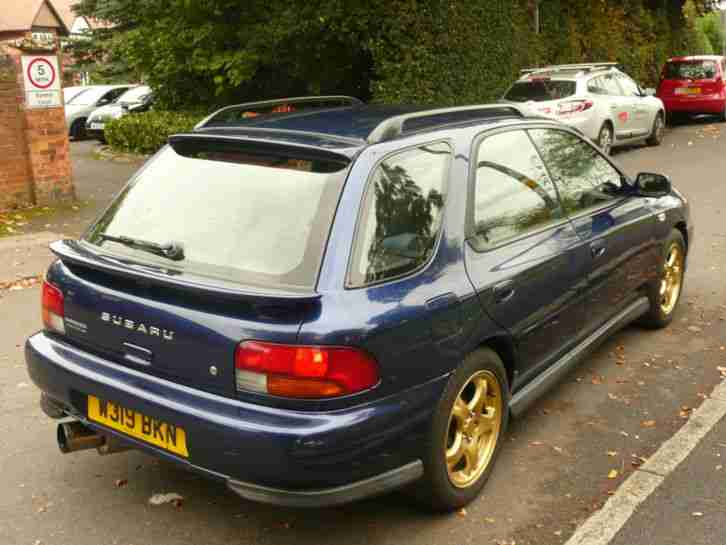 2000 SUBARU IMPREZA TURBO 2000 AWD BLUE WAGON ESTATE