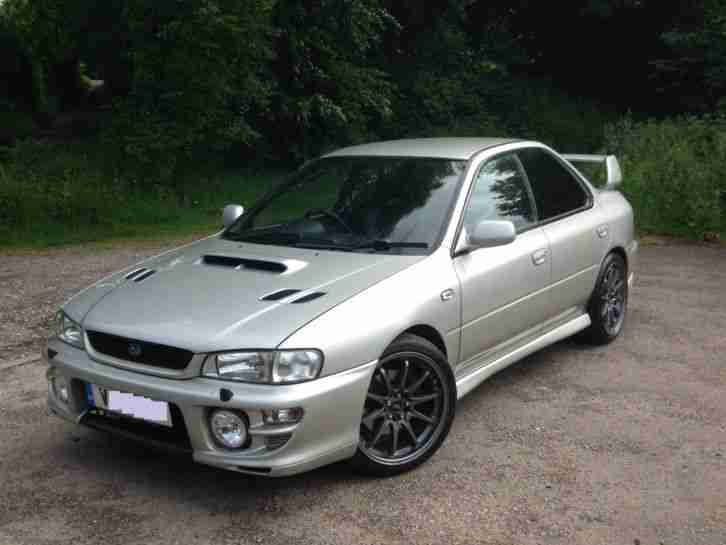 Subaru IMPREZA TURBO 2000 AWD SILVER PRODRIVE. car for sale