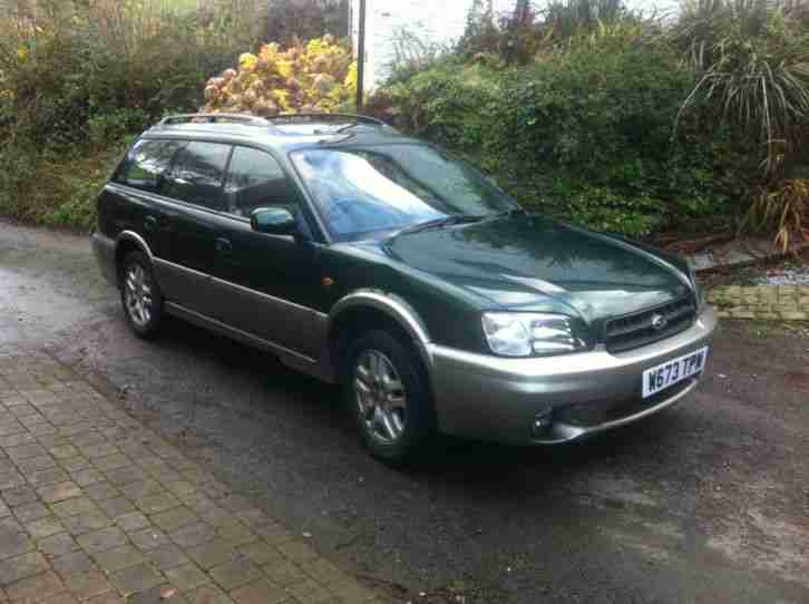 2000 LEGACY OUTBACK AWD AUTO GREEN