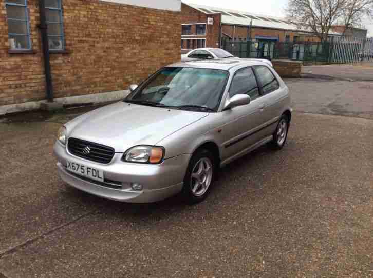 2000 SUZUKI BALENO GSR SILVER