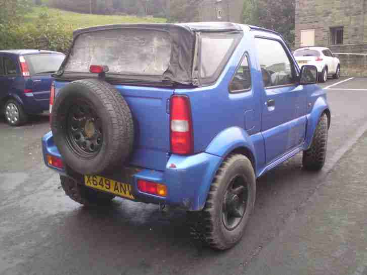 2000 SUZUKI JIMNY JLX 4X4 SPARES REPAIRS PROJECT MAY PX MOTORCYCLE