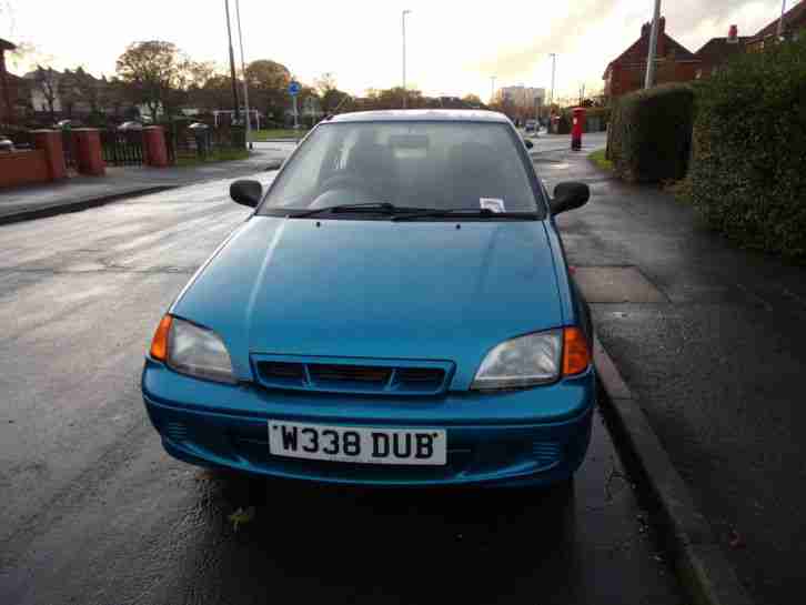 2000 SUZUKI SWIFT GLS BLUE