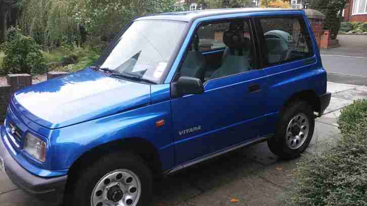 2000 SUZUKI VITARA JX H/TOP BLUE