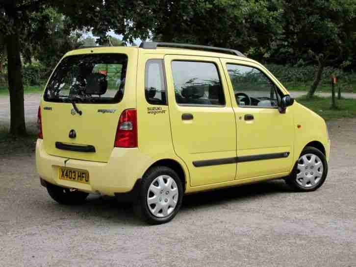 2000 WAGON R+ GL YELLOW