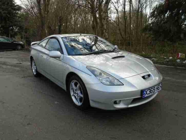 2000 TOYOTA CELICA VVTI 1.8 SILVER~FULL MOT~ BLACK LEATHER~VERY CLEAN ORIGINAL~