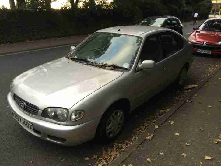 2000 TOYOTA COROLLA VVTI GS SILVER ***NON-RUNNER***