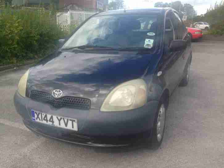 2000 YARIS GS BLACK SPARES OR REPAIR