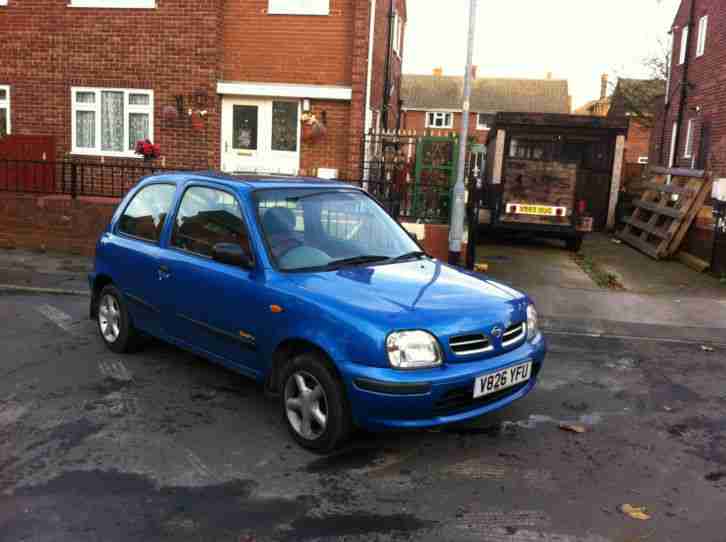 2000 V NISSAN MICRA 1.0 INSIRATION 3 DOOR HATCH WITH TAX & M.O.T!!!!!!!