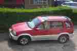 2000 V reg ,Red Grand Vitara