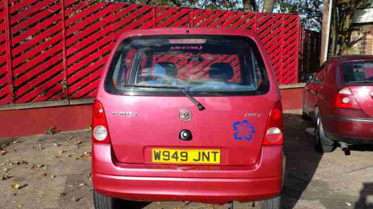 2000 VAUXHALL AGILA, 973CC PETROL
