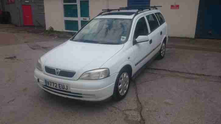 2000 VAUXHALL ASTRA ESTATE LS 2.0 DI 16V WHITE