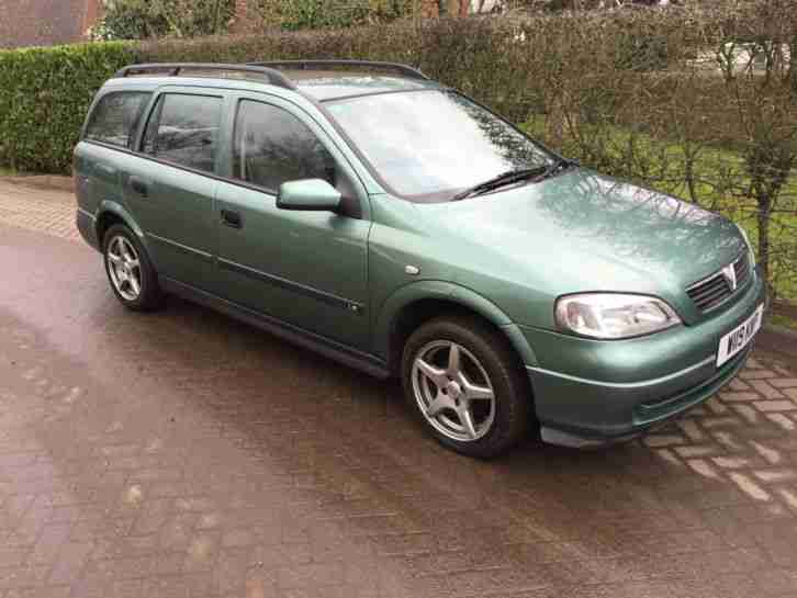 2000 VAUXHALL ASTRA LS DI 16V GREEN