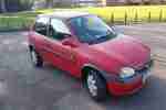 2000 VAUXHALL CORSA 1.2 CLUB 16V RED, DRIVES