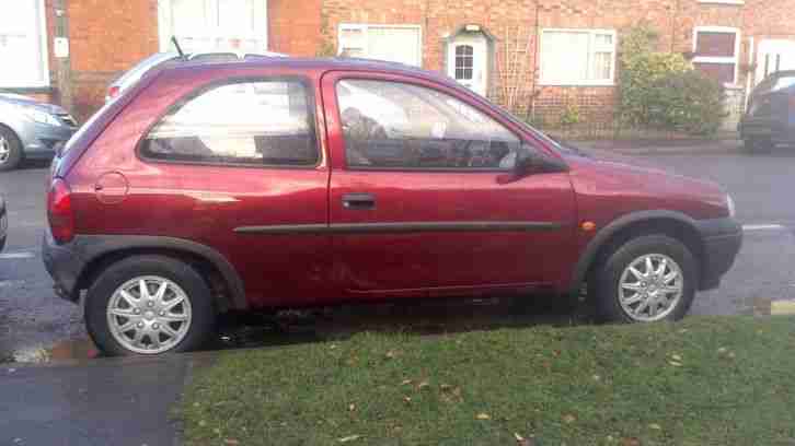 2000 VAUXHALL CORSA ENVOY 12V RED