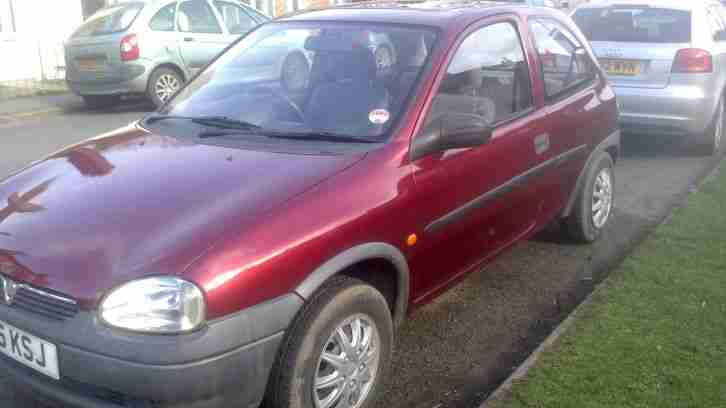 2000 VAUXHALL CORSA ENVOY 12V RED