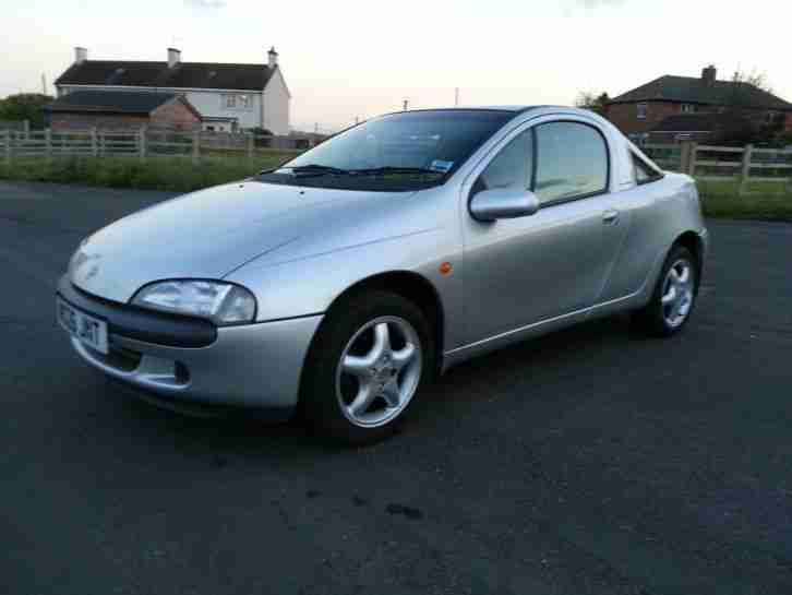 2000 VAUXHALL TIGRA COUPE 1.4 PETROL MANUAL SILVER