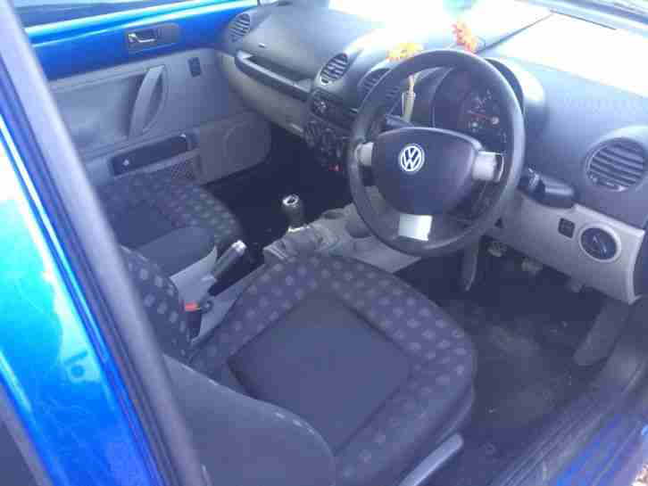 2000 VOLKSWAGEN BEETLE BLUE STARTING BID 99p NO RESERVE