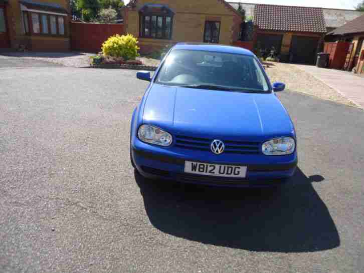 2000 VOLKSWAGEN GOLF S BLUE NOISEY GEARBOX