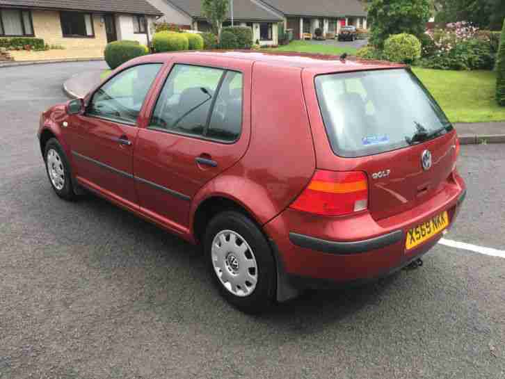 2000 VOLKSWAGEN GOLF SE IMMACULATE MK 4 LONG MOT SERVICE HISTORY
