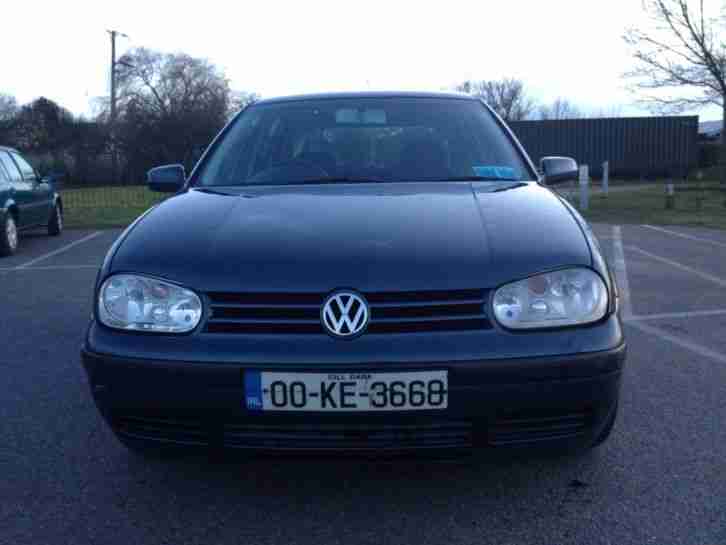 2000 VOLKSWAGEN VW GOLF TDI DIESEL Mk4 ON IRISH NUMBER PLATES FROM IRELAND