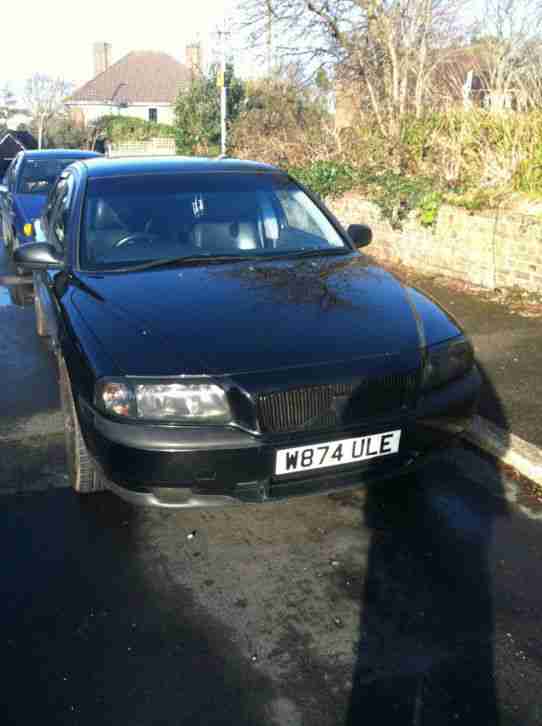 2000 S80 T6 BLACK SPARES OR REPAIR