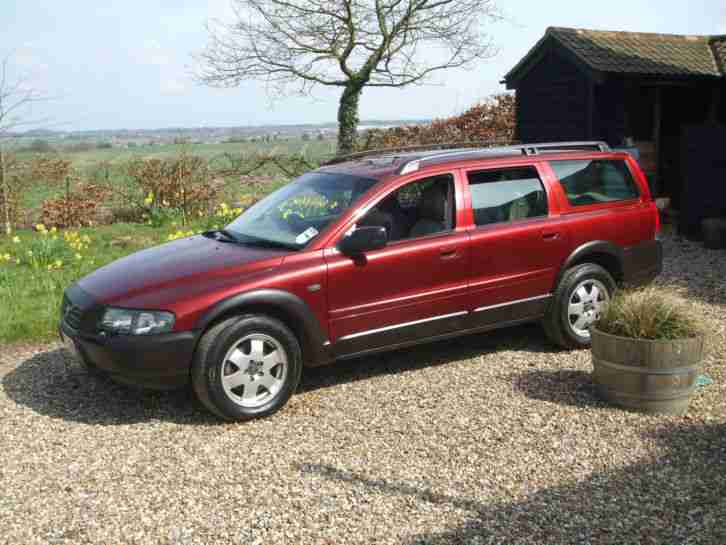 2000 VOLVO XC70 RED for sale as Spares or Repairs Rare manual