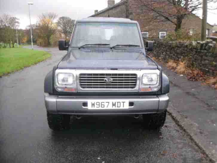 Daihatsu W Fourtrak Independent Tdx Td Real Low Miles Seat