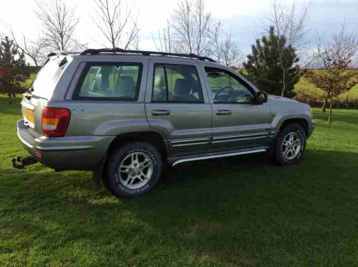 2000 (W) JEEP GRAND CHEROKEE 4.0 LIMITED LOW MILEAGE no mot as been replaced