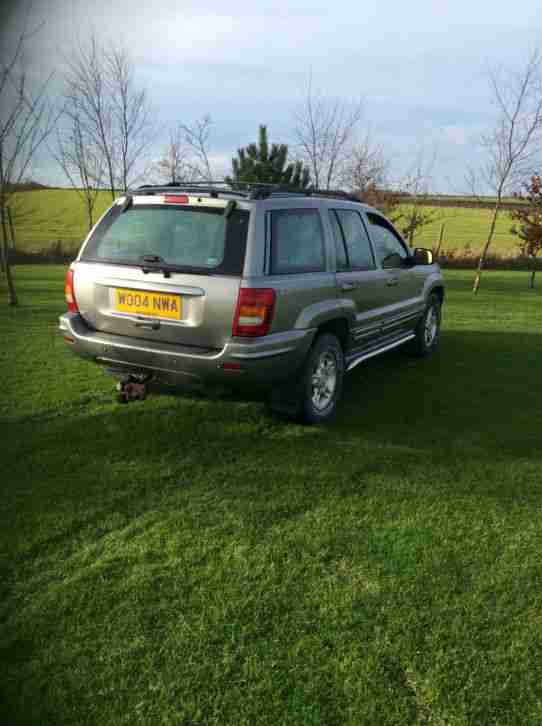 2000 (W) JEEP GRAND CHEROKEE 4.0 LIMITED LOW MILEAGE no mot as been replaced