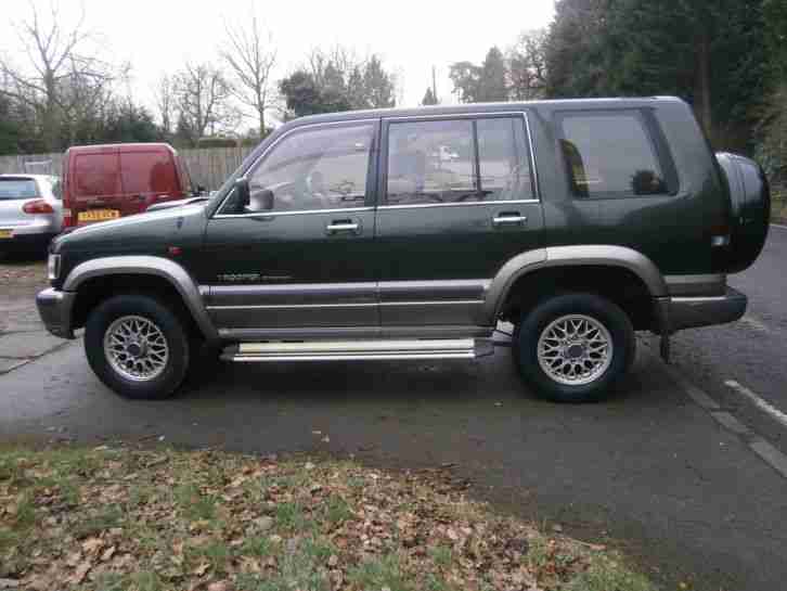 2000 W REG ISUZU TROOPER 3.0 TD LWB CITATION SPARES OR REPAIR 4X4 99P NO RESERVE