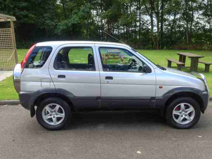 2000 'X' Daihatsu Terios 1.3 4X4, Lots of service history, NO RESERVE AUCTION