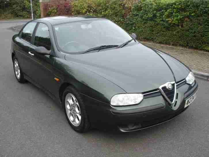 2000 X REG ALFA ROMEO 156 1.8 TS PETROL 5DR SALOON METALLIC GREEN