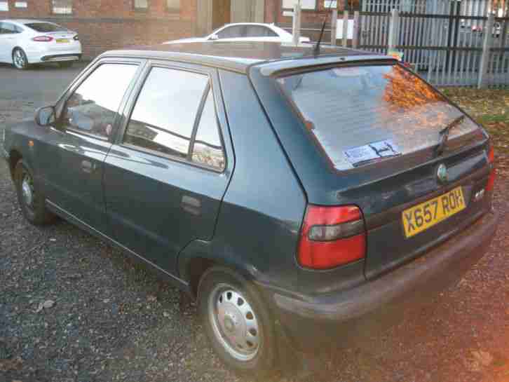 2000/X SKODA FELICIA 1.3 POPULAR in GREEN 86000 MILES - "ONLY £10 AUCTION"